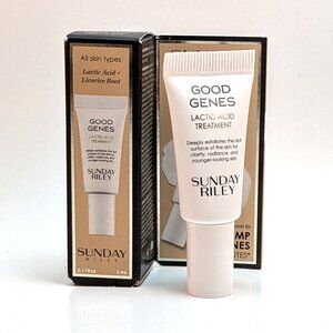 Sunday Riley Good Genes Lactic Acid Treatment Exfoliating Glow Brighten Travel